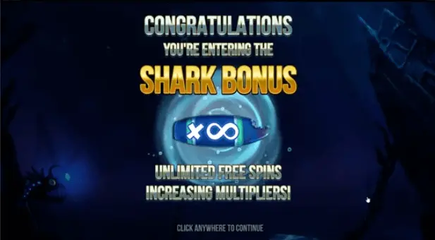 Razor Shark slot game with free spins and multipliers